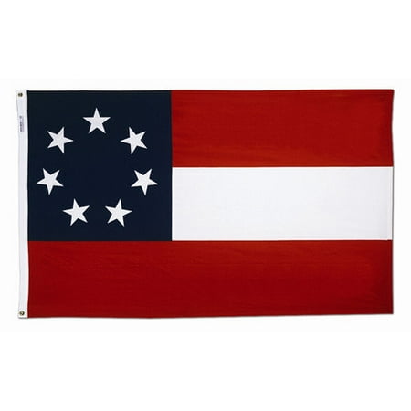 Annin Flagmakers Stars and Bars Traditional Flag