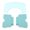 Green, variant on NFTIGB Foldable Toilet Potty Step Stool 15.6 inches / 39.6 cm Portable Squatting Foot Stool Plastic Space Saving Bathroom Step Stool Anti-Slip Feet Green