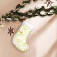 thumbnail image 7 of Yiaed Lemon Potatoes Print Christmas Stockings, Christmas Stockings Hanging Ornaments, Christmas Stockings for Family Christmas Holiday Decorations, 7 of 7