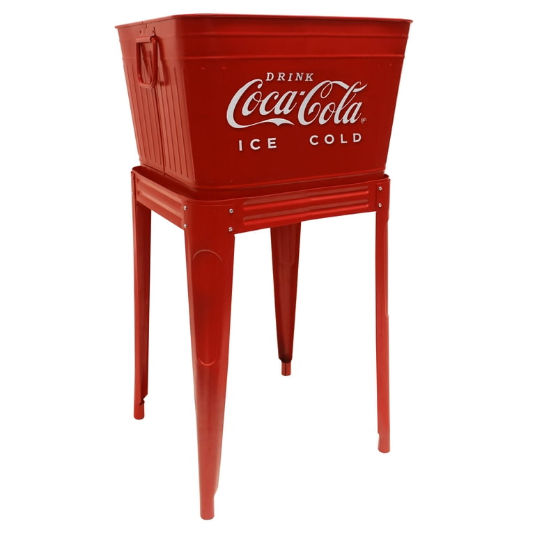 Coca Cola チェア Coca-Cola Vanilla Retro Bistro Set - Cream/Red for Restaurants