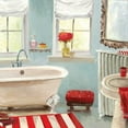 thumbnail image 2 of Pearce, Allison 26x26 Black Ornate Wood Framed with Double Matting Museum Art Print Titled - Tranquil Bath II - Mini, 2 of 4
