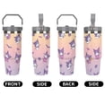 thumbnail image 5 of Kuromi And My Melody 30 Oz Tumbler With Handle And Straw, Stainless Steel Vacuum Travel Mug, Double Wall Vacuum Insulated Tumbler With Lid, Water Bottle for Gifts Party Office Coffee, 5 of 8