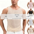 thumbnail image 2 of WIZUTIZ Men's Tank Tops Party Sequin Fishnet Hollow Out Sheer Breathable Tank Tops Camisole Waistcoat Nightclub Summer Sleeveless Top, 2 of 4