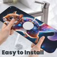 thumbnail image 6 of Kdxio Colorful Star River Squirrel Pattern Non-Slip Diatom Mud Faucet Drain Pad,Self Absorbent Mat for Kitchen Sink for Variety Kitchen & Bathroom Countertops, 6 of 7