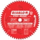Diablo D0756N 7-1/4" 56-Tooth Circular Saw Blade For Non-Ferrous Metals & Plastic