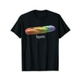 thumbnail image 1 of Camiseta divertida con diseño de baguette arcoíris y faguette del mes del orgullo LGBT, 1 of 6