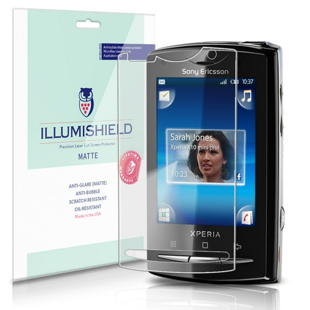Illumishield Matte Screen Protector 3x For Sony Ericsson Xperia X10 Mini Pro Walmart Com Walmart Com