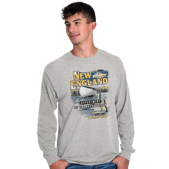 Massachusetts Dept of Transportation Long Sleeve TShirt Men Women Brisco Brands S