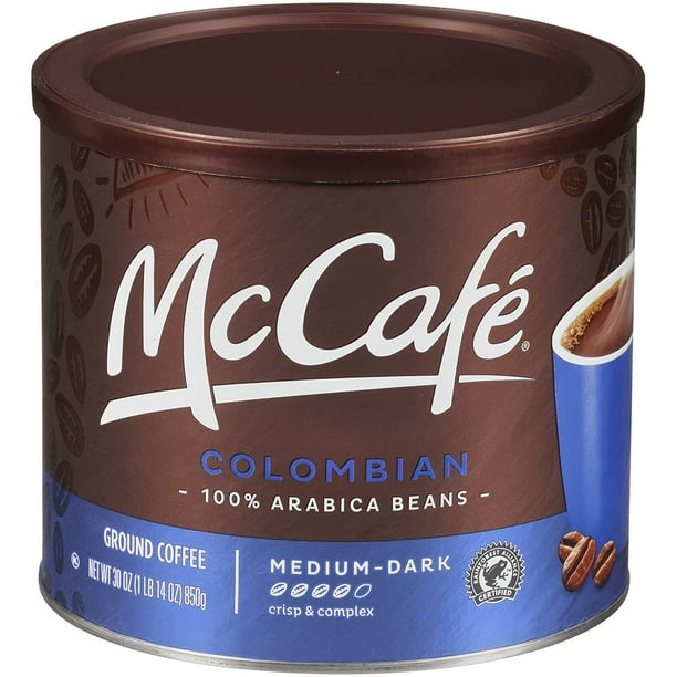 McCafe Colombian Roast Ground Coffee (30 oz Canister)