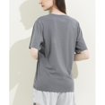 thumbnail image 3 of Gibobby Camiseta de manga corta para mujer Camisas diarias informales para mujer, camiseta manga corta con cuello redondo, camisetas sueltas, blusa tipo túnic(Caqui,XL), 3 of 4