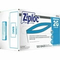 thumbnail image 5 of Ziploc&reg; Grip n' Seal Freezer Bags - 2 gal Capacity - 13" Width x 15" Length - Blue - Plastic - 1Carton - Food, Meat, Poultry, Fish, 5 of 12