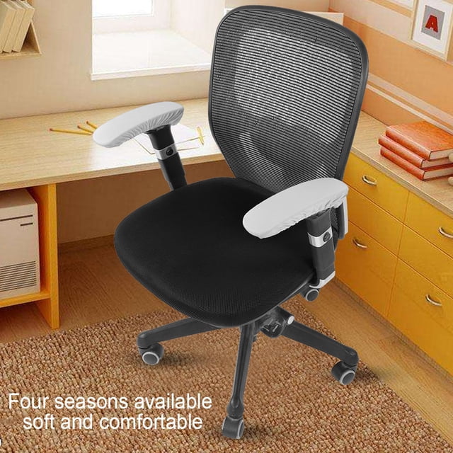 Funda para reposabrazos de silla, un par de fundas elásticas para reposabrazos de silla de oficina, funda para reposabrazos, instalación sencilla