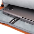 thumbnail image 6 of RadioShack Laptop Sleeve, 15.6 Inch, Slim Laptop Carrying Case with Handle Provides Versatile Protection for 15.6-Inch Laptops and Tablets with Interior Pockets for Extra Storage, Gray, 6 of 7