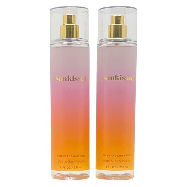 Bruma aromática Perfume Bath & Body Works, paquete de 2 unidades, 240 ml Sunkissed