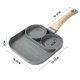 thumbnail image 4 of para sartén de huevo antiadherente sartén de 2 tazas adecuada para estufa de gas e inducción compatible, 4 of 9