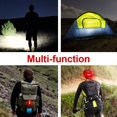 thumbnail image 4 of Luces de bicicleta delanteras y traseras de 700 lúmenes, luces de bicicleta recargables USB, 3 luces LED superbrillantes para conducción nocturna, faro de bicicleta con función de banco de energ, 4 of 4