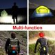 thumbnail image 4 of Luces de bicicleta delanteras y traseras de 700 lúmenes, luces de bicicleta recargables por USB, luces de bicicleta de 3 LED súper brillantes para conducción nocturna, faro de bicicleta con función de, 4 of 4