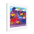 thumbnail image 2 of Hillary Vermont Pet Designs for Humans 'Friends Of The Mountains' Canvas Art, 2 of 3