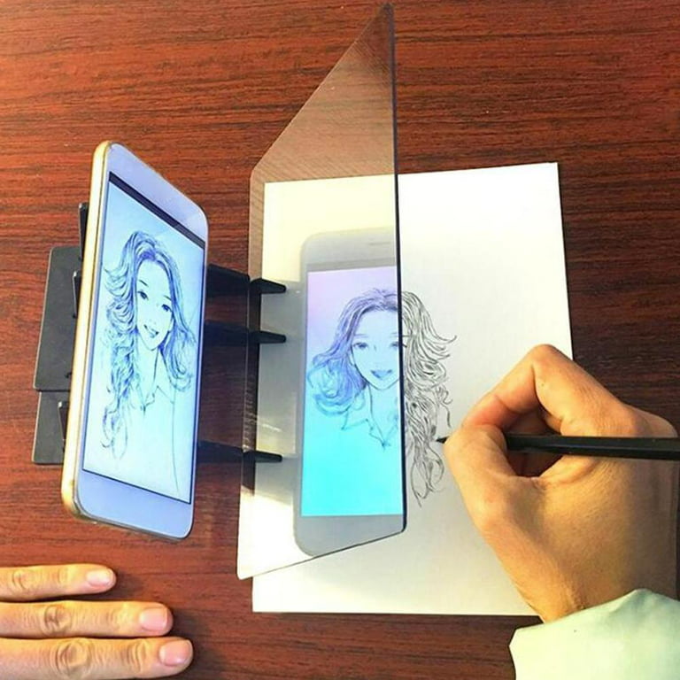 Sketch Pad Tracing Drawing Board Optical Projector Art Painting Reflection  9