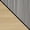 Wood gray, variant on MuroPanel Interlocking Jigsaw Acoustic Wood Slat Wall Tiles 4-Pack 24"x24", 3D Wall Panels, Wood Gray