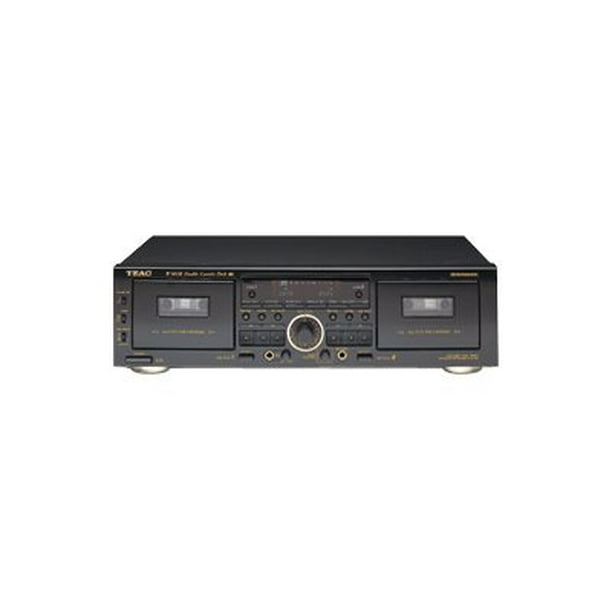 Teac W860R Dual cassette deck black