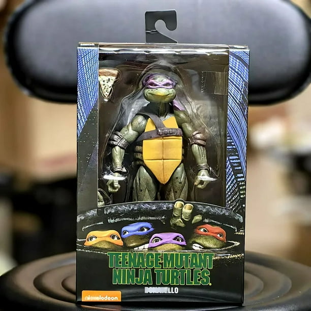Figuras de acción de Tortugas Ninja Mutantes adolescentes SHF, Leonardo Raphael, Donatello, Mickey, estatua TMNT, modelo de muñeca, Juguetes LIUWENJING unisex