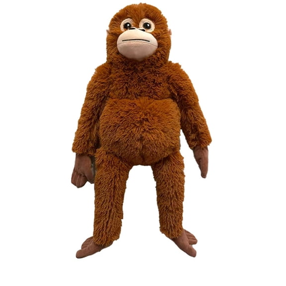Orangutan Stuffed Animal 15.7 Inch - Super Soft Cute Plush & Stuffed Monkey Plush - Monkey Toy & Monkey Stuffed Animal Pillow