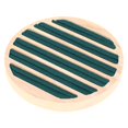 thumbnail image 1 of Soporte Multiusos para Joyas, Organizador de Almacenamiento de Madera para Tocador, Anillo de Encimera, Pulseras, Tienda, Ventana, Señoras Verde shamjiam Tablero de exhibición de joyería, 1 of 2