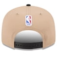 thumbnail image 4 of Men's New Era Tan/Black Miami Heat 2024 NBA Draft 9FIFTY Snapback Hat, 4 of 6