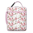 thumbnail image 5 of Tropical Flower and Leaves Insulated Lunch Box Women Reusable Lunch Tote Bag Fit Most Bento Boxes Lunchbox Office Hiking, 5 of 6