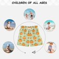 thumbnail image 6 of Pumpkin Swim Trunks Quick Dry Beach Pool Board Shorts Lightweight Stylish Print Sizes 2T to XL, 6 of 8