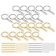 thumbnail image 5 of Anillos Colgantes De Letras ANGGREK 220 Piezas de Anillos de Llavero Divididos Para Llaveros de Coche, 5 of 8