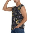 thumbnail image 3 of Fotbe Men's Snake Sleep Print Men's Sleeveless Muscle Tank Tops Casual T-Shirts for Gym Workout Beach-Medium, 3 of 8