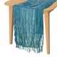 thumbnail image 1 of Uxcell 14 Feet Cheesecloth Table Runner Long Bohemia Gauze Cheese Cloth Teal Blue, 1 of 7