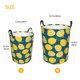 thumbnail image 3 of Fotbe Lemon Cesto de Ropa con Asas, Cesto Impermeable de Gran Capacidad, Bolsa de Lavado para Dormitorio, Cesto de Ropa con Ruedas y Asas-Medium, 3 of 6