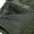 thumbnail image 6 of Brnmxoke Men's Casual Outdoor Utility Work Safari Fishing Hiking Travel Cargo Vest Jacket Multi Pockets Lightweight Quick Dry Plus Size, 6 of 8
