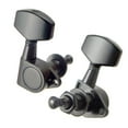 thumbnail image 3 of Iron 3x Left + 3x Right Square Full Closed Tuning Pegs Tuning Keys Black For Acoustic Guitar Parts, 3 of 6