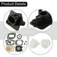 thumbnail image 3 of Mosiee Bc430 Carburetor Intake Manifolds Replacement Parts For 43Cc 52Cc Brush Cutter, 3 of 9