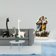 thumbnail image 2 of Estatua de ciervo alce,Estatua de jirafa de cerámica,adorno moderno para decoración del hogar,Letrero de mesa,Decoración de escritorio acrílica Rincón festivo Decoración del, 2 of 8