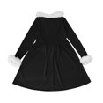 thumbnail image 3 of LWNYDPLSD Red Christmas Dress Girls Christmas Shift Dress Winter Formal Dresses 18month Girl Clothes Girls Clothes Size 10 12 Christmas Outfit Baby, Black 4-5 Years, 3 of 5