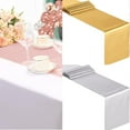 thumbnail image 2 of Necvior Solid Color Satins Table Runners 12x108inch for Wedding Party Decoration, 2 of 20