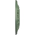thumbnail image 4 of Ekena Millwork 18"OD x 3 1/2"ID x 1"P Valletta Ceiling Medallion (Fits Canopies up to 3 1/2"), Hand-Painted Athenian Green, 4 of 6