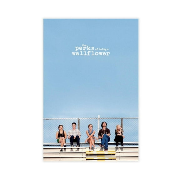 The Perks of Being A Wallflower Movie Poster Cover Art Canvas Poster Bedroom Decor Landscape Office Room Decor Gift