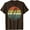 Dark Chocolate, variant on Surfer Gifts Retro Sunset Surfboard Silhouette Surfing Gifts Unisex T-Shirt for Men Women