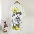 thumbnail image 2 of Disney Minnie Mickey Mouse Mini Dresses Women Short Sleeve Party Club Dress Casual Loose Fashion Streetwear Summer Dress MujerXXL Gao Jinjia LED, 2 of 2
