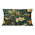 thumbnail image 3 of Designart "Nature's Paisley Essence" Paisley Printed Throw Pillow, 3 of 5