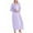 Purple, variant on Nightgowns for Women V Neck Sleepwear Loungewear,Floral Print Comfy House Dresses Long Sleeve Sleep Dress Nightshirt Sleepwear,Full-Length Asymmetric Plus Size Pajama Dress,Green S-2XL