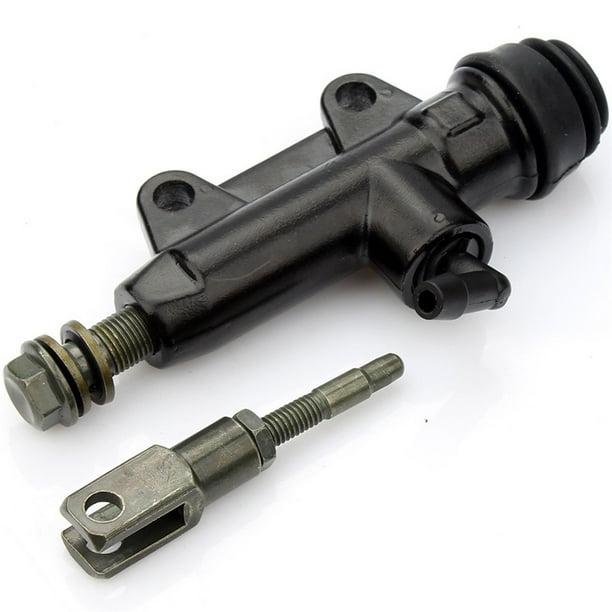 Motorcycle Rear Brake Master Cylinder Pump Black For Kawasaki BAJAJ