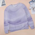 thumbnail image 6 of Sweatshirt For Womens Crewneck Colorful Marble Pattern Hoodies Teen Girls Cute, 6 of 7