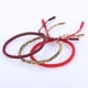 thumbnail image 1 of Pulsera Lucky Rope Budista Tibetano Nudos Hechos A Mano-- Sincero  Electrónica, 1 of 1